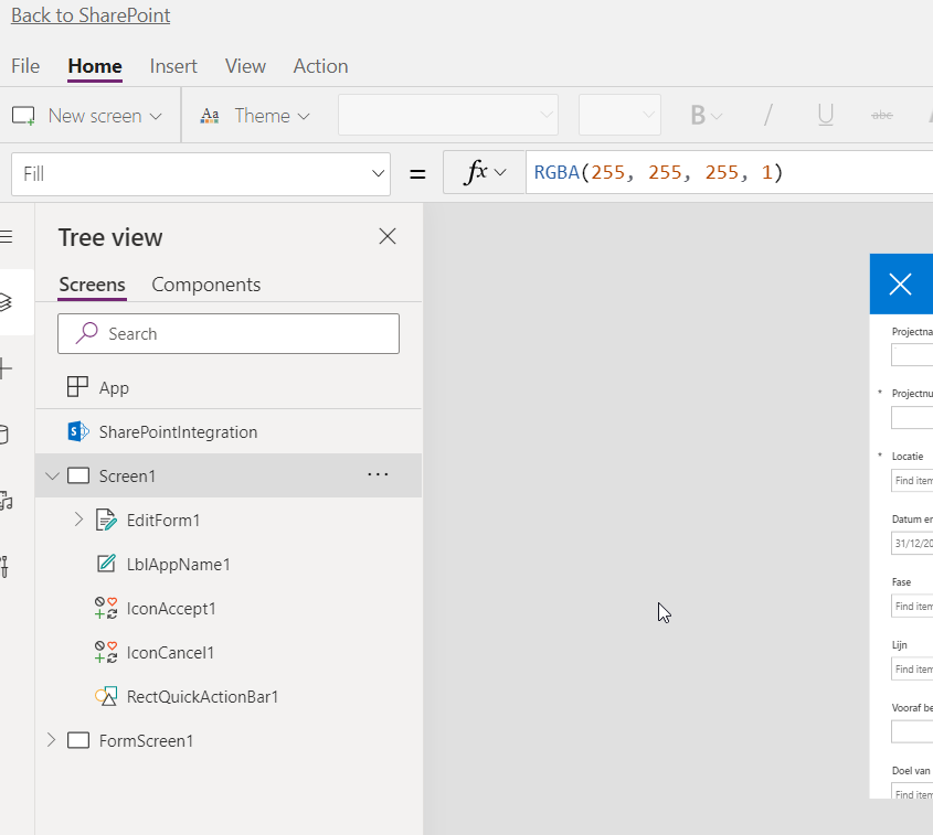 How to solve the getting your data error message in PowerApps